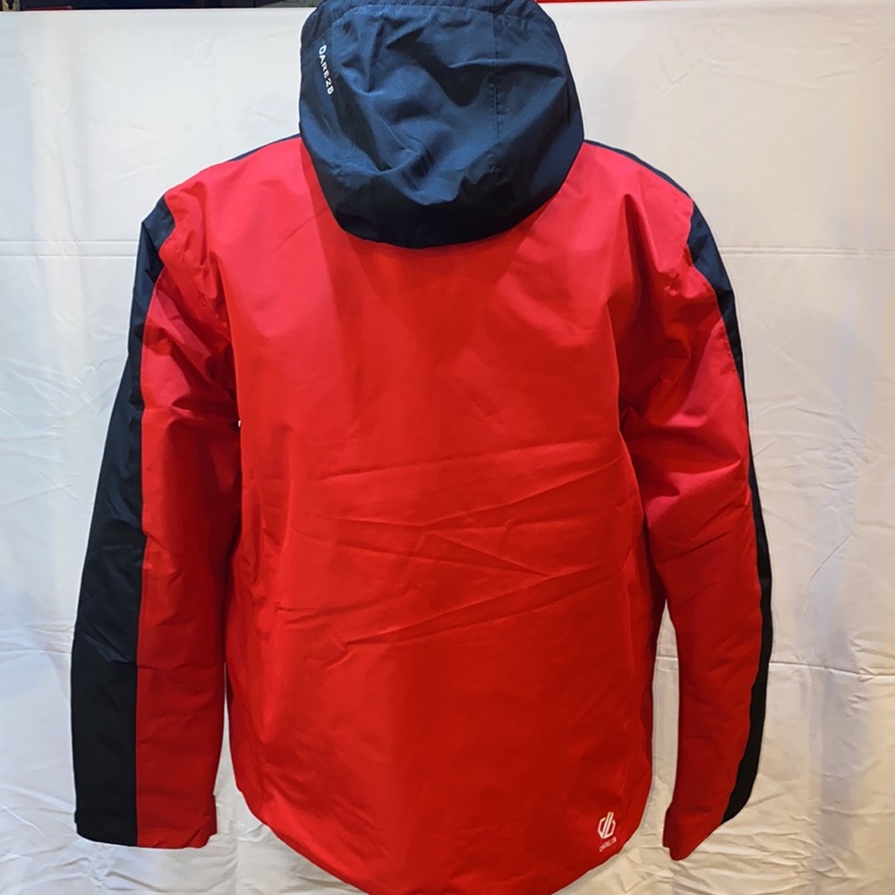 Dare 2B Men’s Red Black Blue Hooded Ski Snowboard Jacket Full Zip Outdoor Coat - Picture 12 of 12